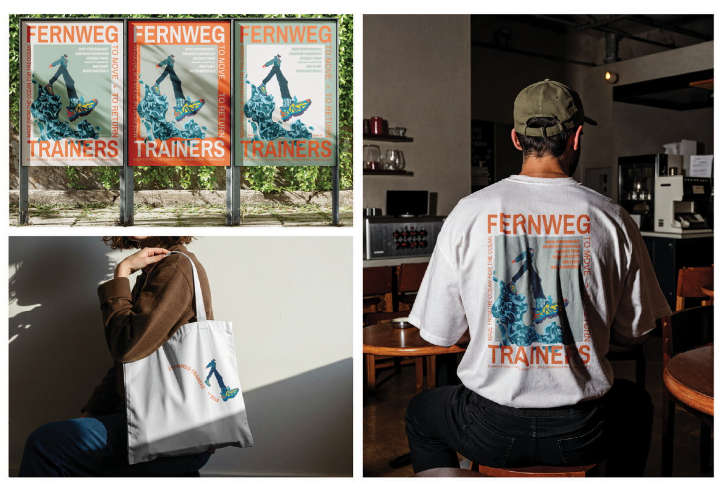Merch design for Trainers, tote bags and t-shirts